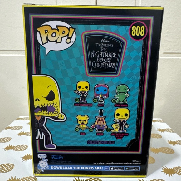 Funko Pop 808 Disney Nightmare before Christmas Jack Skellington Special Edition - Picture 3 of 3